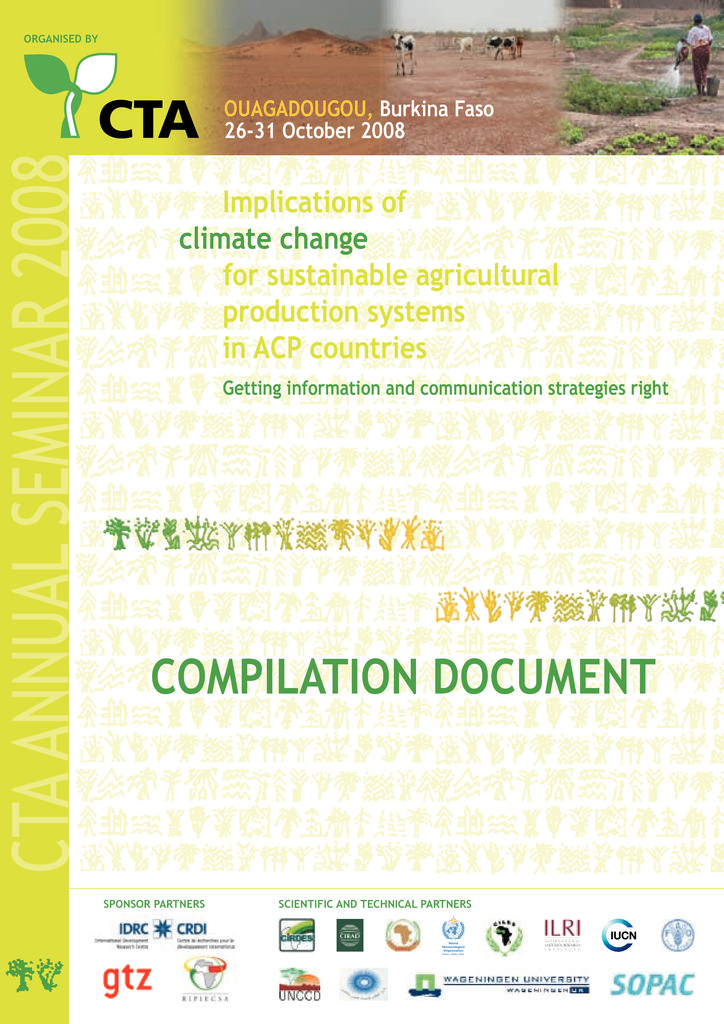 thumbnail of Implications of climate change for sustainable agricultural production systems